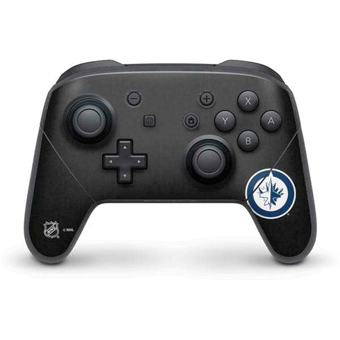 NHL Winnipeg Jets Black Background Nintendo Skins